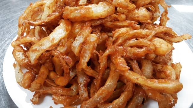 Home-made Onion Rings — Langer’s Bar & Grill & The Lounge
